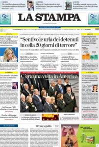 La Stampa del 10 gennaio