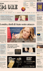 Il Sole 24 Ore del 10 gennaio