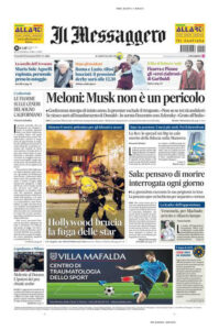 Il Messaggero del 10 gennaio