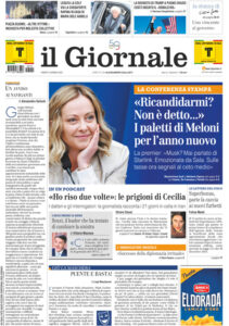 Il Giornale del 10 gennaio