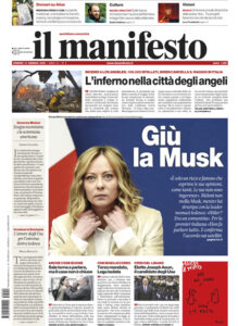 Il Manifesto del 10 gennaio