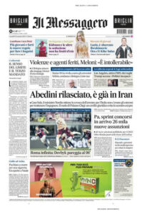 Il Messaggero del 13 gennaio