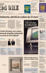 Il Sole 24 Ore del 15 gennaio