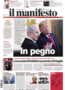 Il Manifesto del 15 gennaio