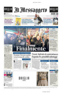 Il Messaggero del 16 gennaio