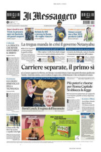 Il Messaggero del 17 gennaio