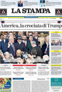 La Stampa del 21 gennaio