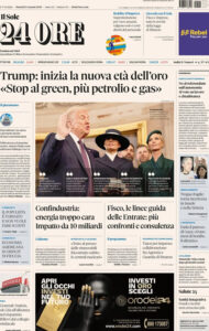 Il Sole 24 Ore del 21 gennaio