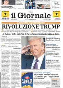 Il Giornale del 21 gennaio