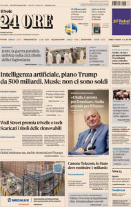 Il Sole 24 Ore del 23 gennaio