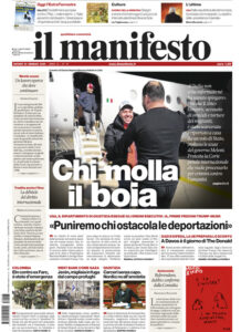 Il Manifesto del 23 gennaio