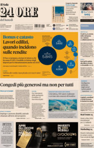 Il Sole 24 Ore del 27 gennaio