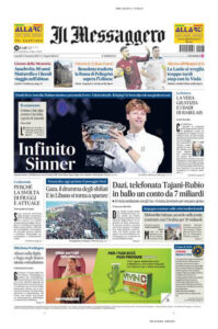 Il Messaggero del 27 gennaio