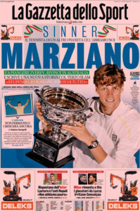 gazzetta dello sport del 27 gennaio 25