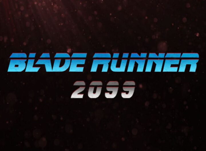 La locandina della serie tv Blade Runner 2099, con il titolo in evidenza