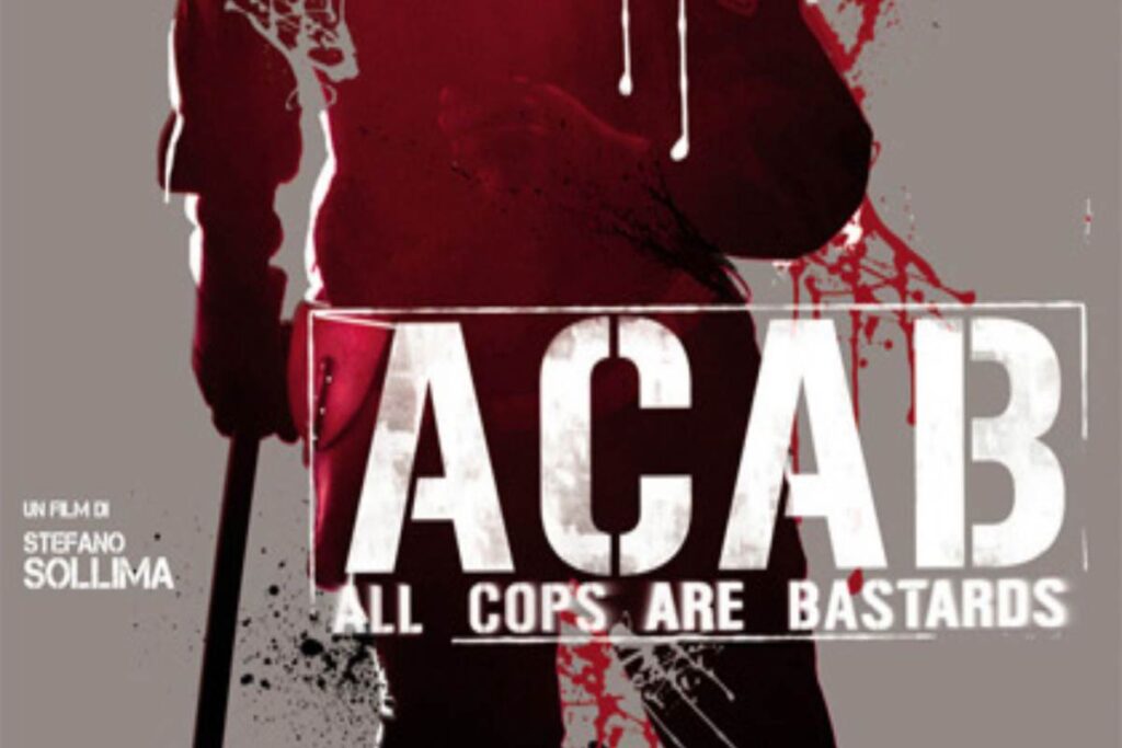 La locandina del film ACAB, di Stefano Sollima