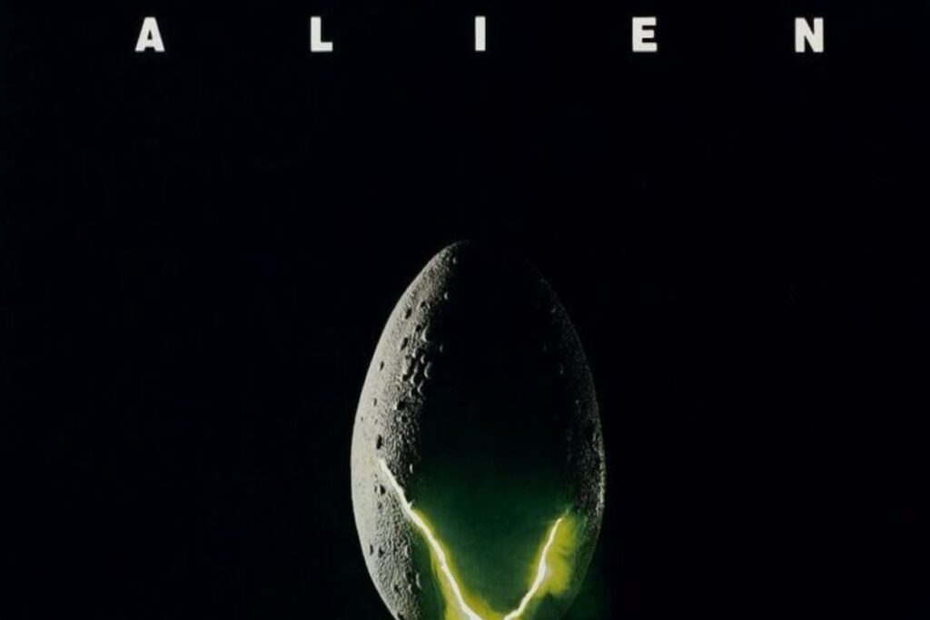 La locandina del film Alien, di Ridley Scott