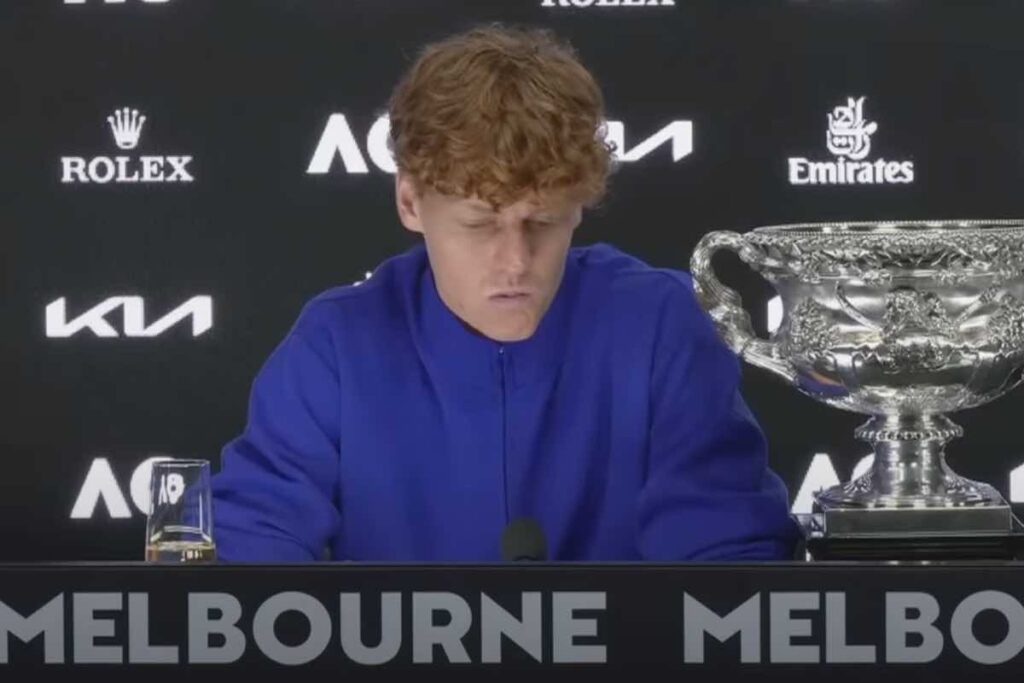 Sinner in conferenza dopo la vittoria a Melbourne