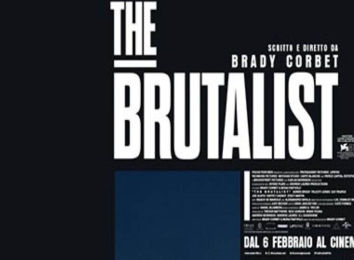 La locandina del film The Brutalist