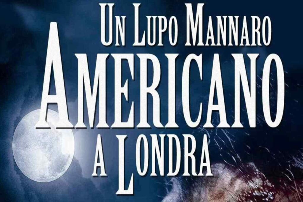 La locandina del film Un lupo mannaro americano a Londra, di John Landis