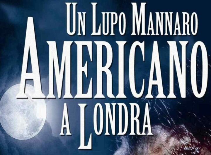 La locandina del film Un lupo mannaro americano a Londra, di John Landis