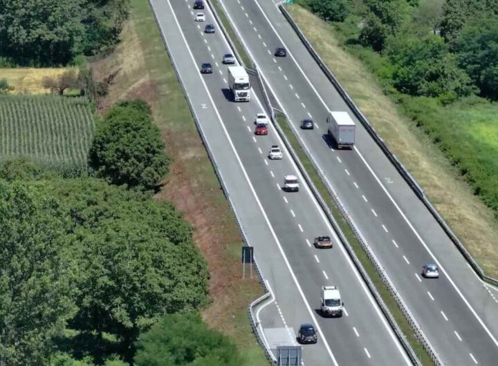 un autostrada italiana