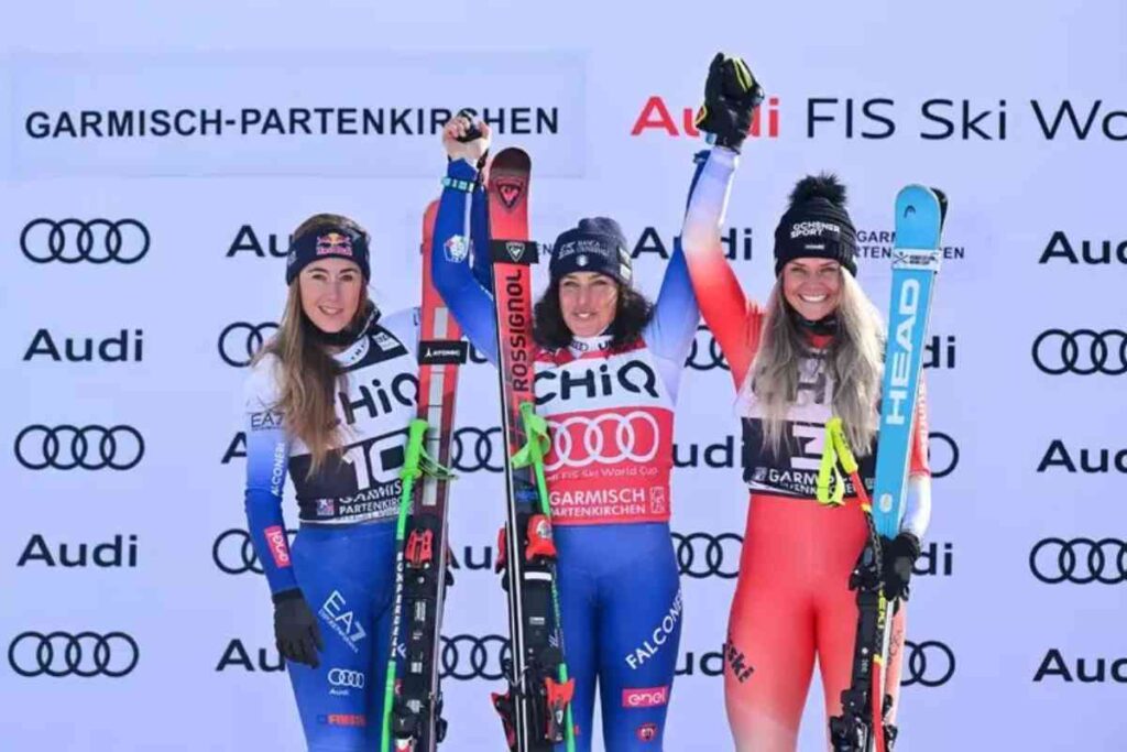 Federica Brignone e Sofia Goggia