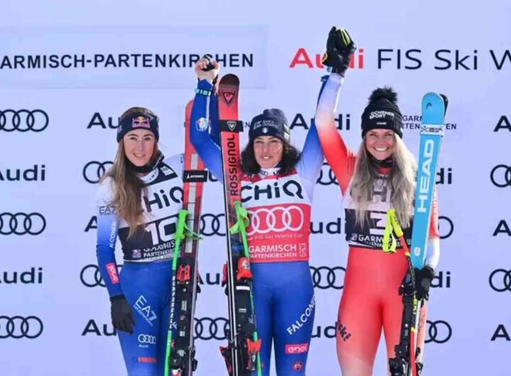 Federica Brignone e Sofia Goggia