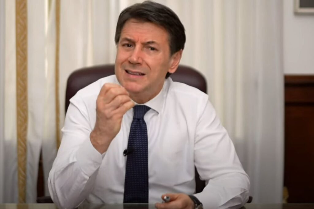 giuseppe conte in video