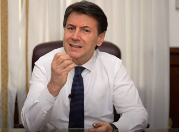 giuseppe conte in video