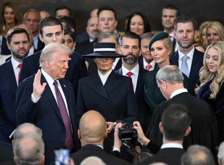 DONALD trump e melania col cappello