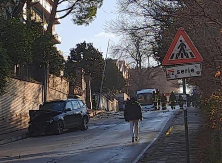 ancona, il luogo dell'incidente