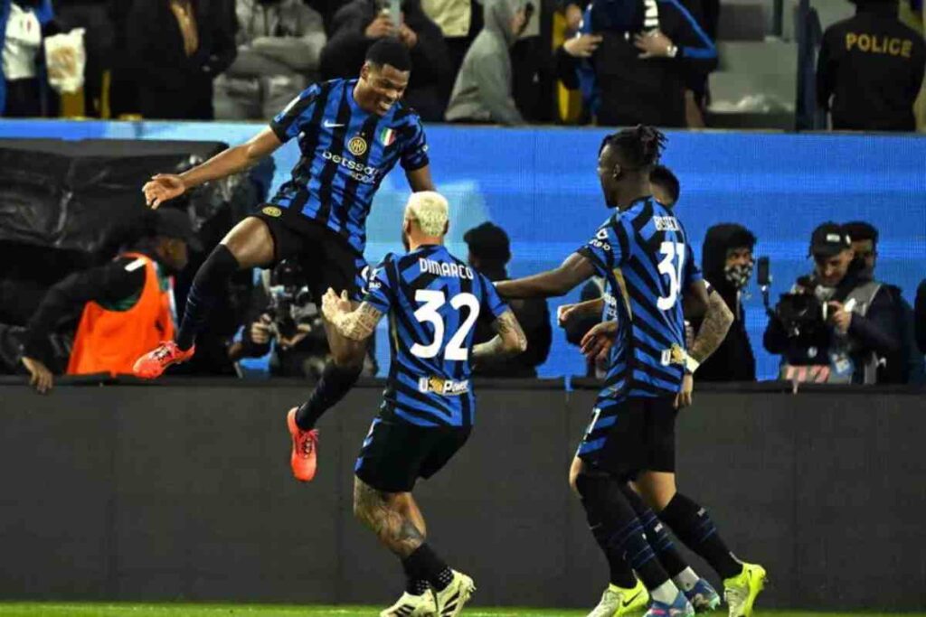 Inter- Atalanta, semifinale SuperCoppa