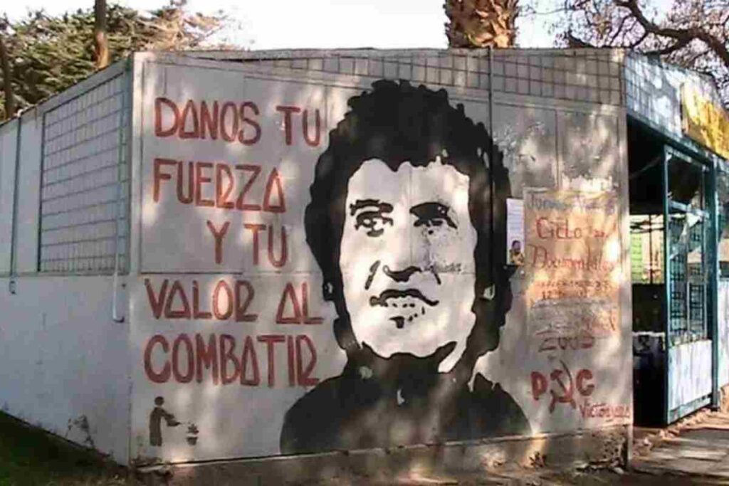 Un murale dedicato a Victor Jara