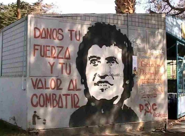 Un murale dedicato a Victor Jara