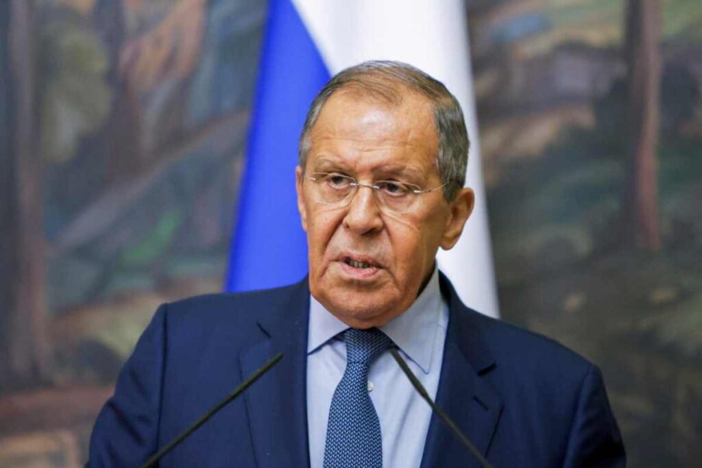 Il ministro degli Esteri russo Serghei Lavrov