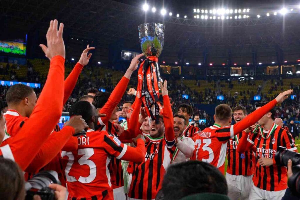 calabria alza la supercoppa italiana