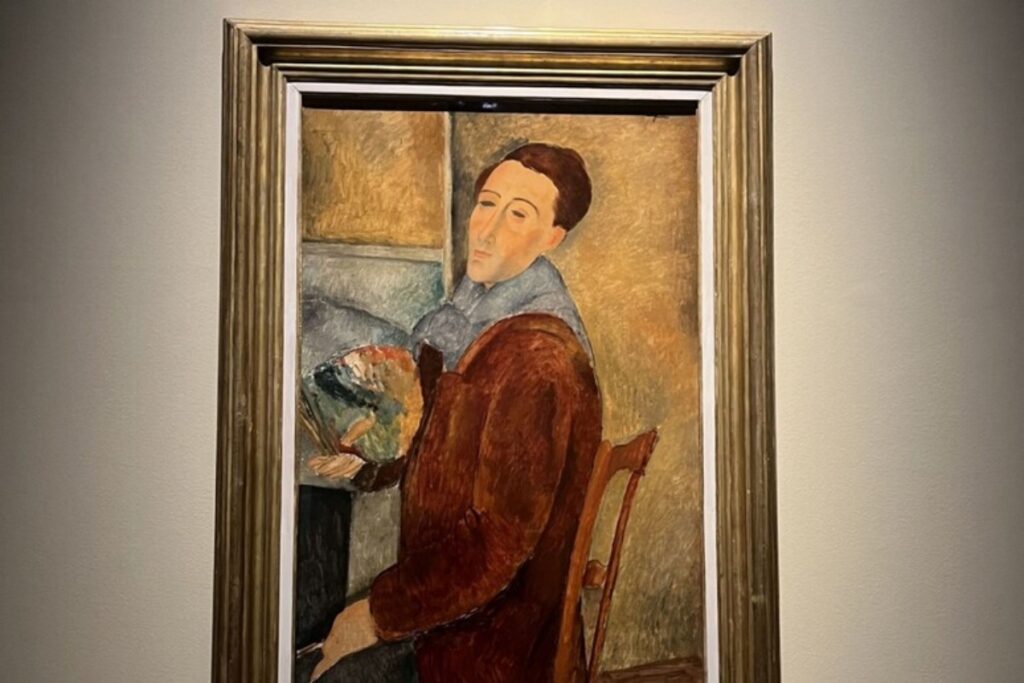 autoritratto di modigliani