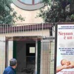 La chiesa di Bari dove è stato trovato il neonato morto