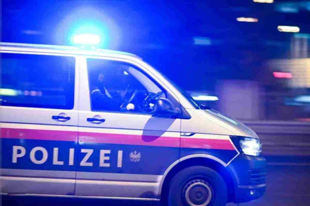 La polizia austriaca