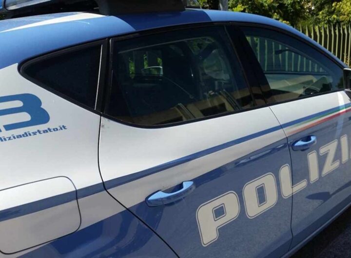 Una volante della polizia