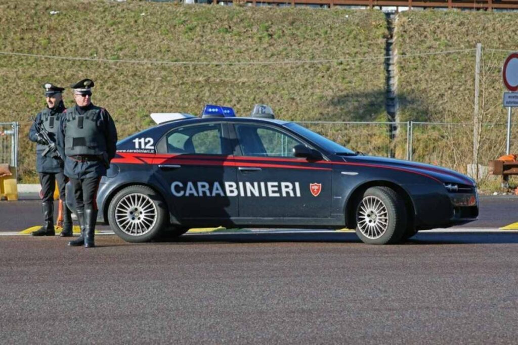 posto di blocco carabinieri