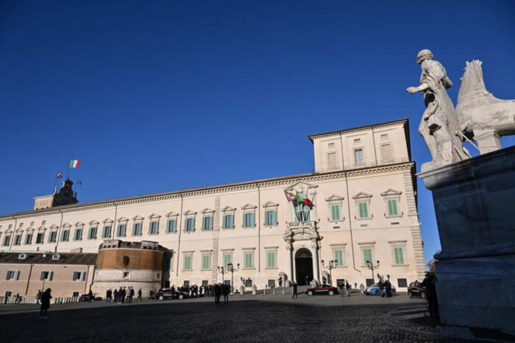 Il palazzo del Quirinale