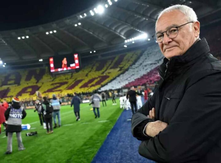 Claudio Ranieri, l'allenatore della Roma