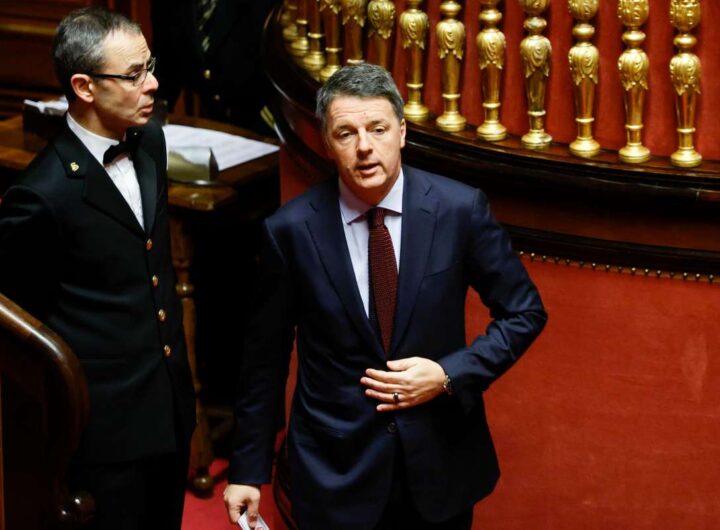 renzi in parlamento