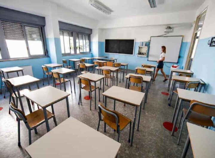 L'aula di una scuola