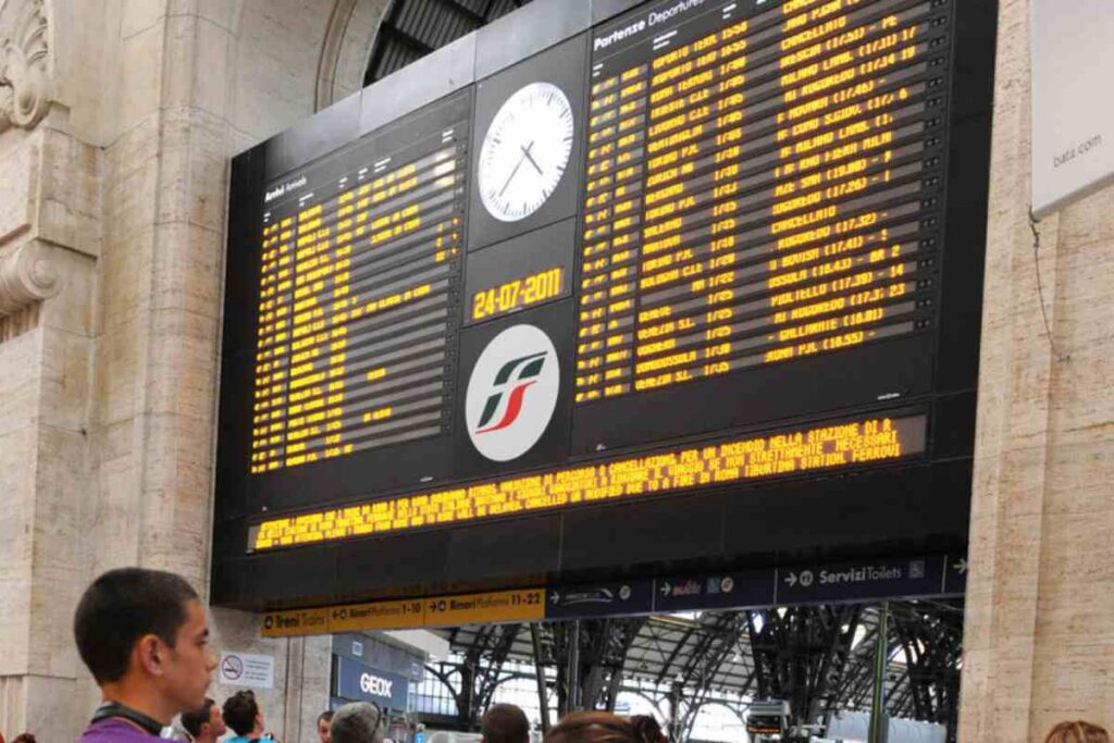 treni cancellati a roma