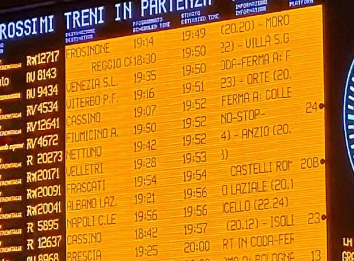 treni in ritardo