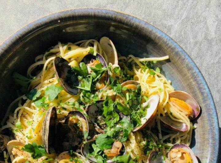 vongole nel piatto