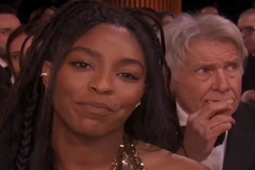 Harrison Ford interrompe il discorso dell'attrice Jessica Williams durante i SAG Awards